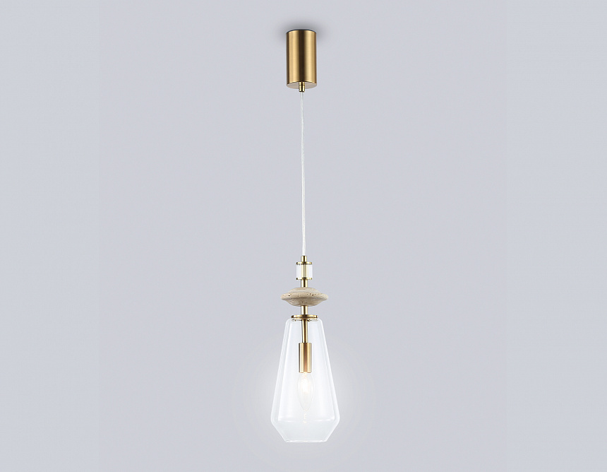 LH53301 BS/CL латунь/прозрачный E14 max 40W D130*1850