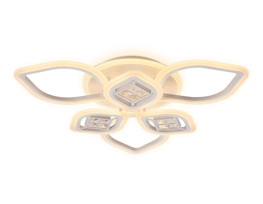 FA282/3+3 WH белый 116W 660*600*120 (ПДУ РАДИО 2.4G)