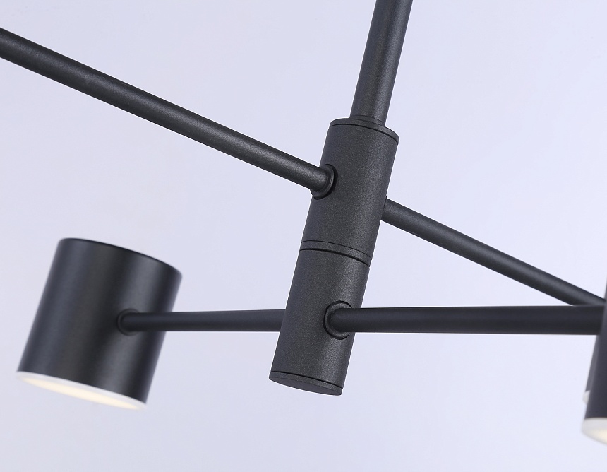 FL51707/4 BK черный 3000K/4200K/6400K 20W D500*780 (Без ПДУ)