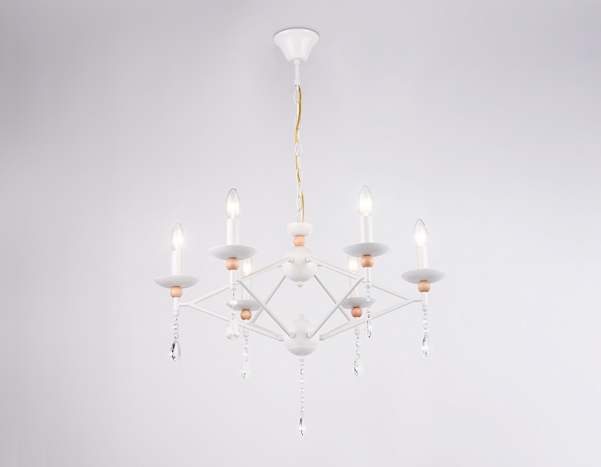 TR9596/6 WH белый E14/6 max 40W D660*880