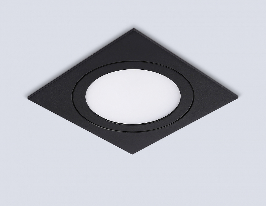 TN51825 BK черный GX53 max 15W 110*110*39