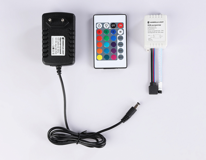 GS2401 5050 30Led/ 7.2W m/ 12V IP20 RGB/ 5000*10*1.87mm (4 конт.) комплект GS2401 5050 30Led/ 7.2W m/ 12V IP20 RGB/ 5000*10*1.87mm (4 конт.) комплект