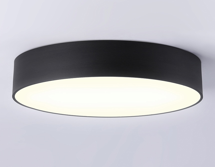 FV5533 BK черный LED 60W 3000K D500*58 (Без ПДУ) FV5533 BK черный LED 60W 3000K D500*58 (Без ПДУ)