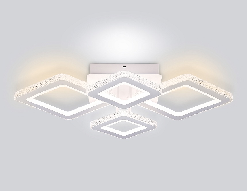 FA8878/2+2 WH белый 3000K-6400K 88W 710*520*125 (ПДУ ИК)