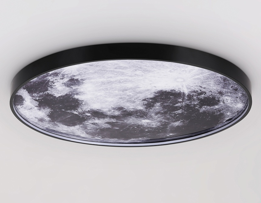FW11115 BK черный 50W LED 3000-6400K D800*38 FW11115 BK черный 50W LED 3000-6400K D800*38