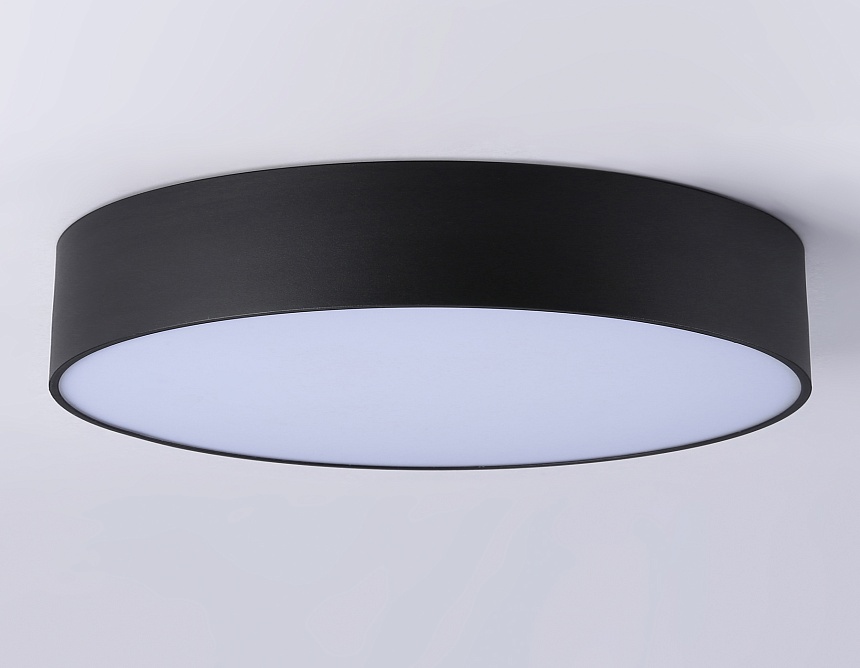 FV5533 BK черный LED 60W 3000K D500*58 (Без ПДУ) FV5533 BK черный LED 60W 3000K D500*58 (Без ПДУ)