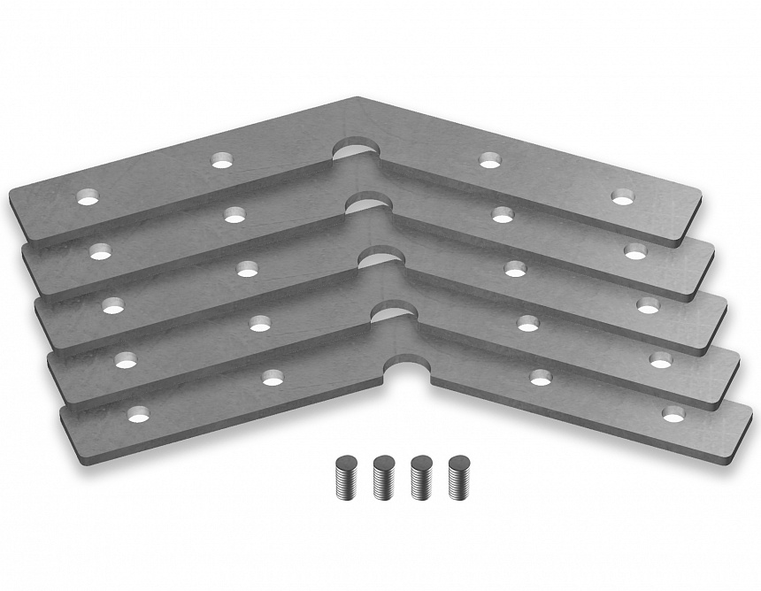 GP8054 SL серебро 135°