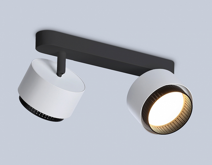 TN71285/2 WH/BK белый/черный GX53/2 max 12W 270*95*137