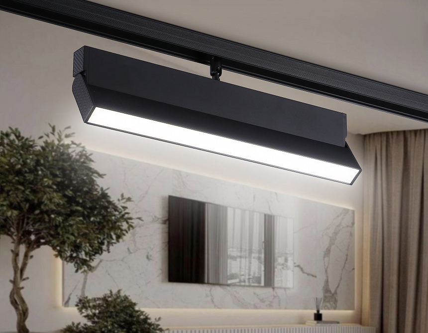 GL4066 BK черный 18W 4200K 48V 325*22*45