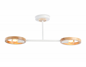 TR8243/2 WH/LWD белый/светлое дерево E27/2 max 40W 590*165*220