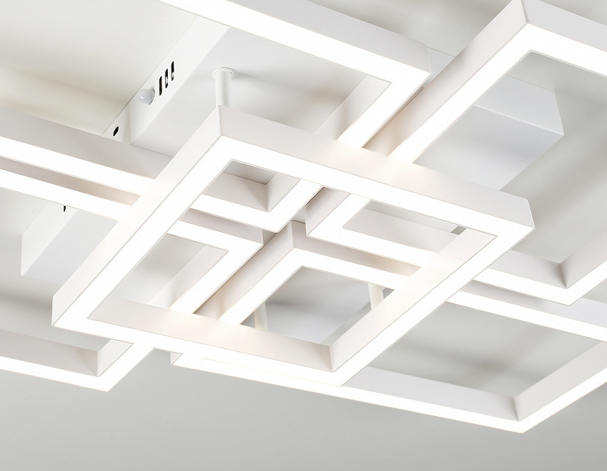 FA1011/4+1 WH белый 90W 3000K-6400K 710*490*95 (ПДУ ИК) FA1011/4+1 WH белый 90W 3000K-6400K 710*490*95 (ПДУ ИК)