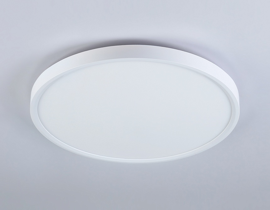 FZ3001 WH белый IP44 24W+10W 6400+6400К D300*40 (Без ПДУ)