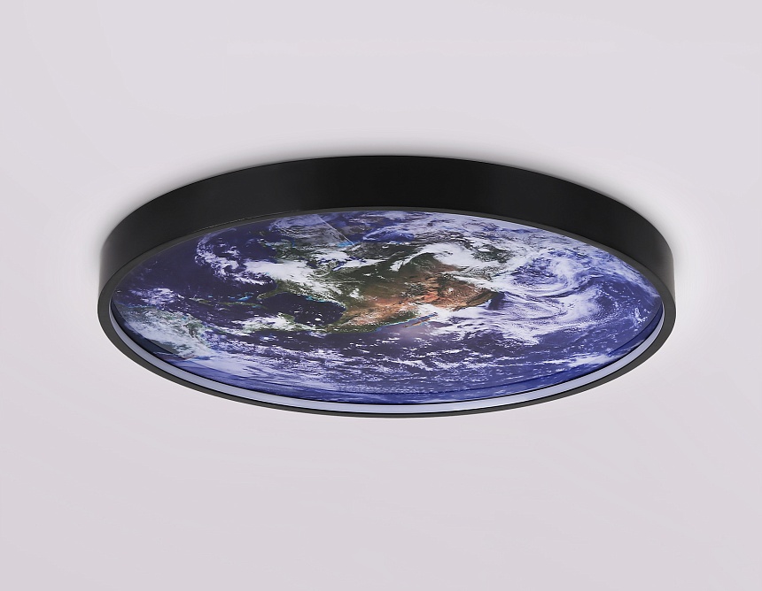 FW11133 BK черный 25W LED 3000-6400K D400*38 FW11133 BK черный 25W LED 3000-6400K D400*38