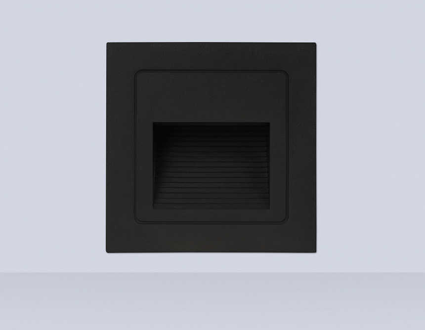ST8212 BK черный IP65 LED 3000K 3W 84*84*46 ST8212 BK черный IP65 LED 3000K 3W 84*84*46