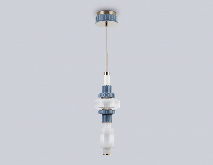 LH53121 GD/WH/GB золото/белый/серо-синий 19W 3000K D160*1880