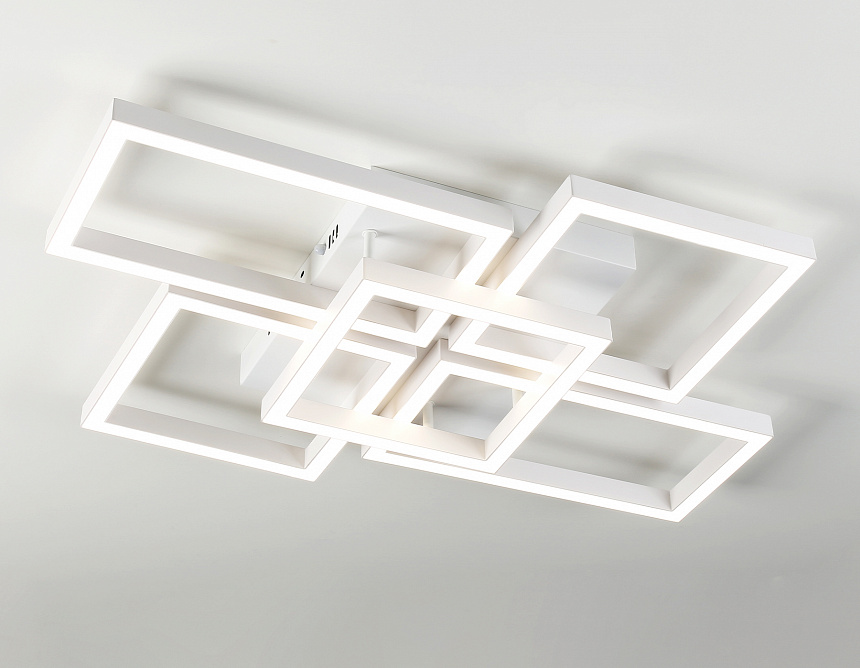 FA1011/4+1 WH белый 90W 3000K-6400K 710*490*95 (ПДУ ИК) FA1011/4+1 WH белый 90W 3000K-6400K 710*490*95 (ПДУ ИК)