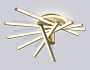 FL6234 GD золото 96W 3000K-6400K 605*605*200 (ПДУ ИК)
