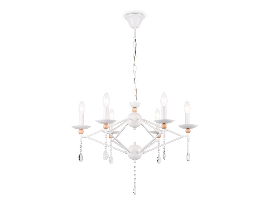 TR9596/6 WH белый E14/6 max 40W D660*880