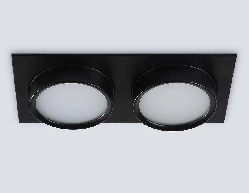 TN6743/2 BK черный IP44 GX53/2 210*110*57