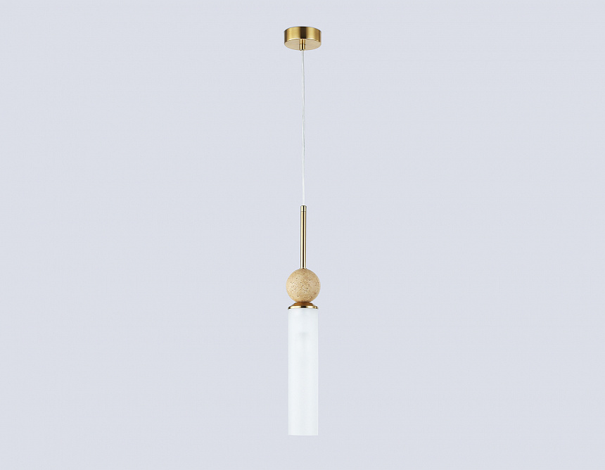 LH53256 BS/FR латунь/белый матовый E14 max 40W D80*470