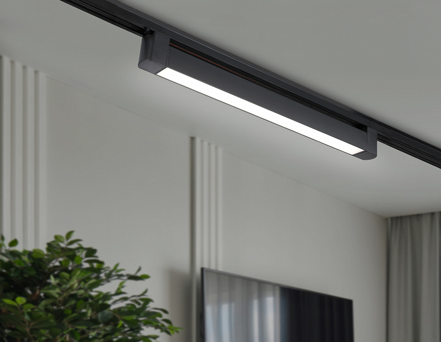 GL6739 BK черный IP20 30W 4200K 458*35*57