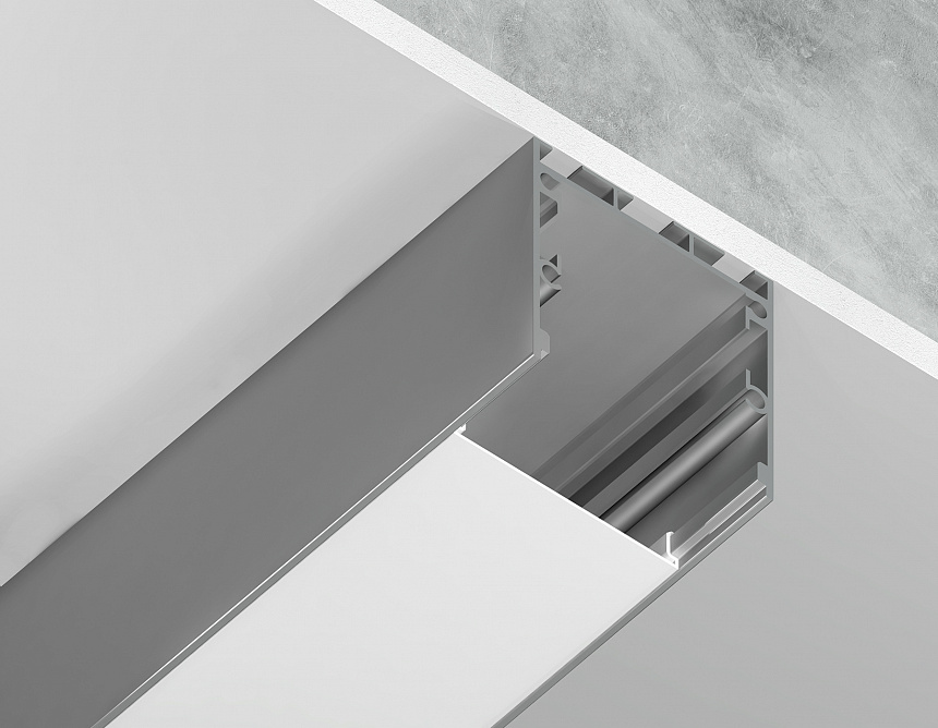 GP2550AL серебро 2000*35*35