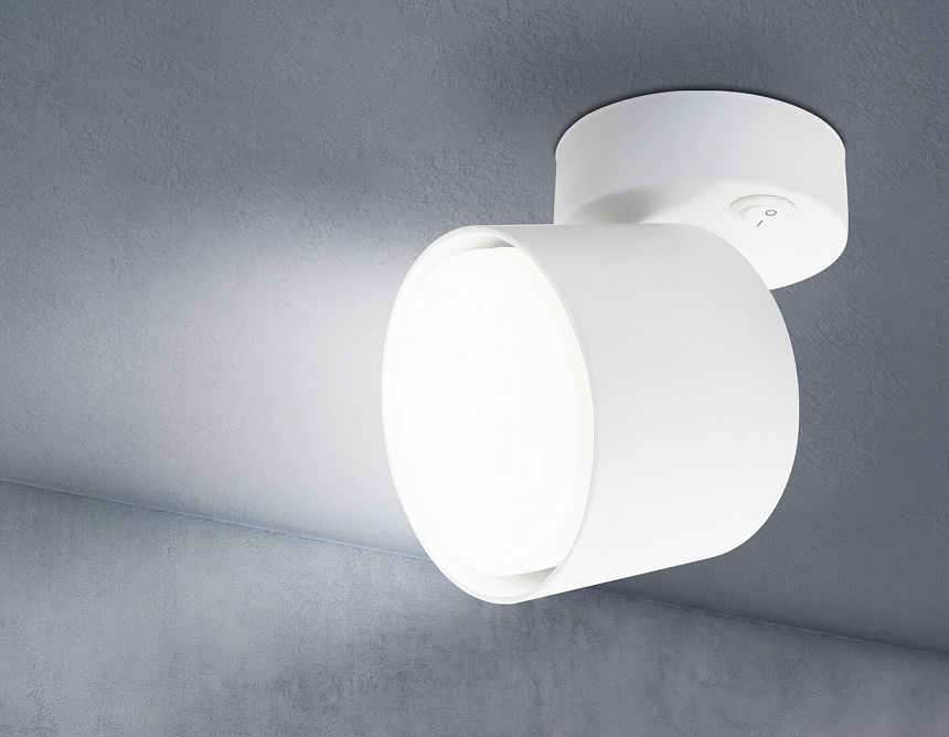 TA132 WH белый GX53 max 12W D79*134*D84