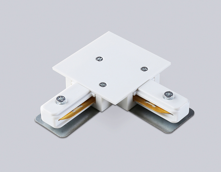 GL7165 WH белый коннектор угловой встраеваемый для шинопровода Standard 220V NEW 70*70*20