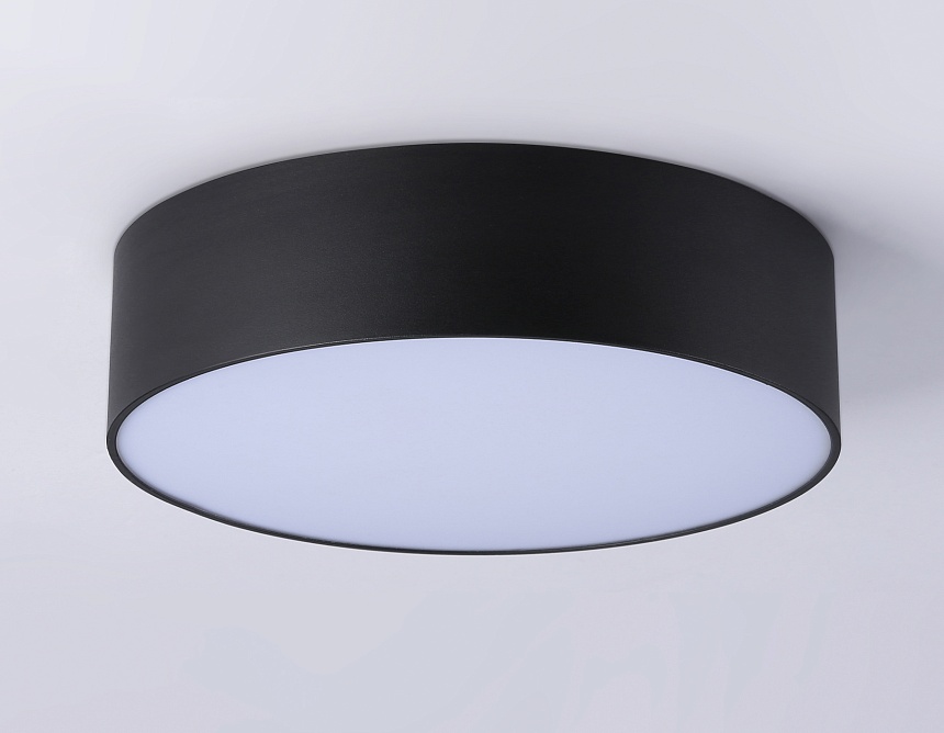 FV5518 BK черный LED 18W 4200K D160*58 (Без ПДУ) FV5518 BK черный LED 18W 4200K D160*58 (Без ПДУ)