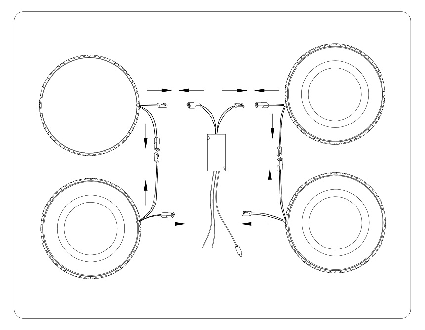 FA8866/3 WH белый 3000K-6400K 38W 390*360*80 (ПДУ ИК)