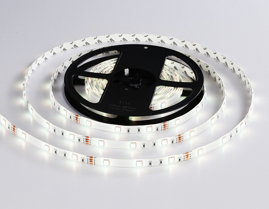 GS2501 5050 30Led/ 7.2W m/ 12V IP65 RGB/ 5000*10*2.87mm (4 конт.) комплект GS2501 5050 30Led/ 7.2W m/ 12V IP65 RGB/ 5000*10*2.87mm (4 конт.) комплект