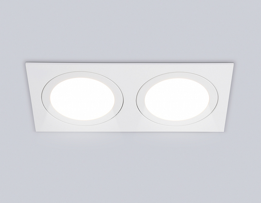 TN6612/2 WH белый IP44 GX53/2 max 15W 215*110*24