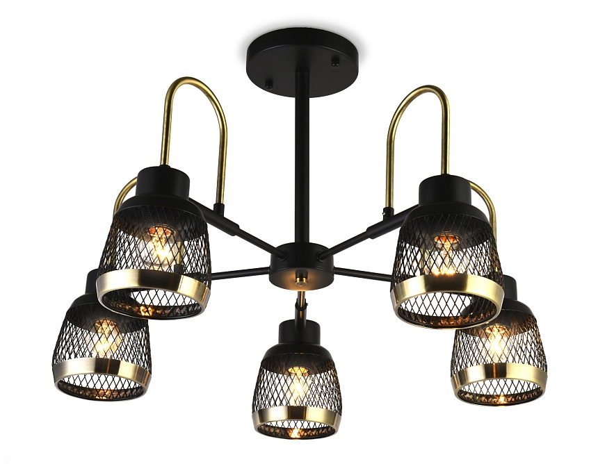 TR8002/5 SB/BK бронза/черный E27 max 40W D640*440