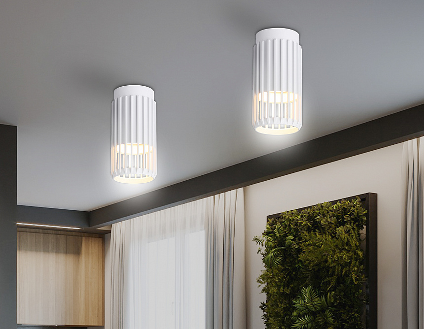 TN51672 WH белый GU10 D60*120