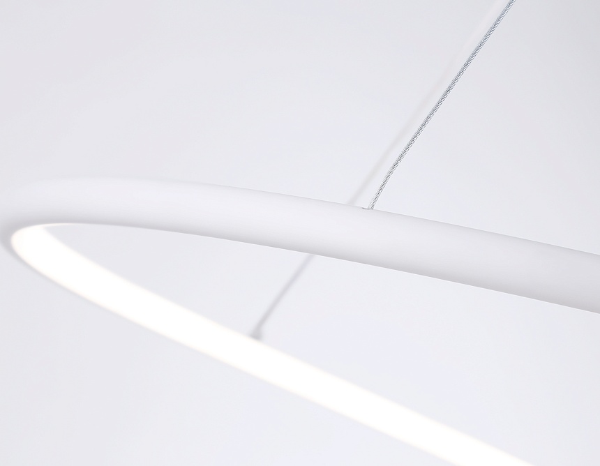 FL66299 WH белый 39W 3000K-6400K+G9 D500*1200 (ПДУ ИК)