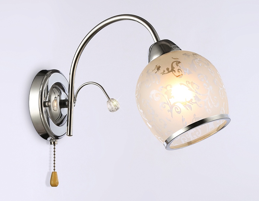 TR3194 CH/CL/FR хром/прозрачный/белый матовый E27 max 40W 190*110*290 TR3194 CH/CL/FR хром/прозрачный/белый матовый E27 max 40W 190*110*290