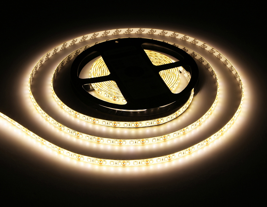 GS1201 2835 120Led/ 9.6W m/ 12V IP65 3000K/ 5000*8*2.27mm (2 конт.) GS1201 2835 120Led/ 9.6W m/ 12V IP65 3000K/ 5000*8*2.27mm (2 конт.)