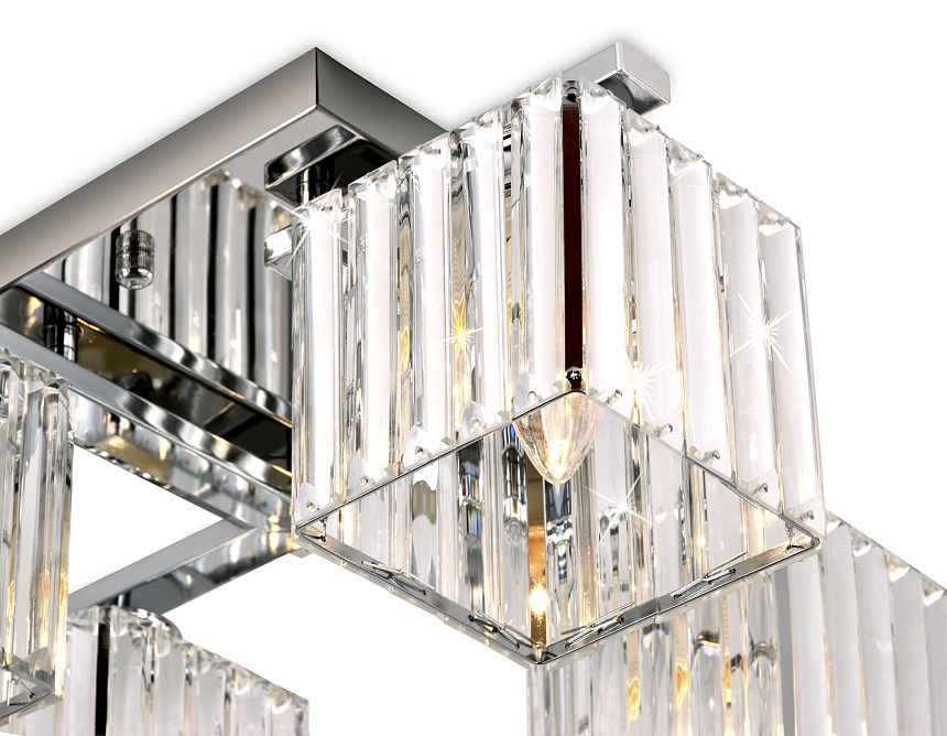 TR5213/4 CH/CL хром/прозрачный E27/4 max 40W 630*630*220