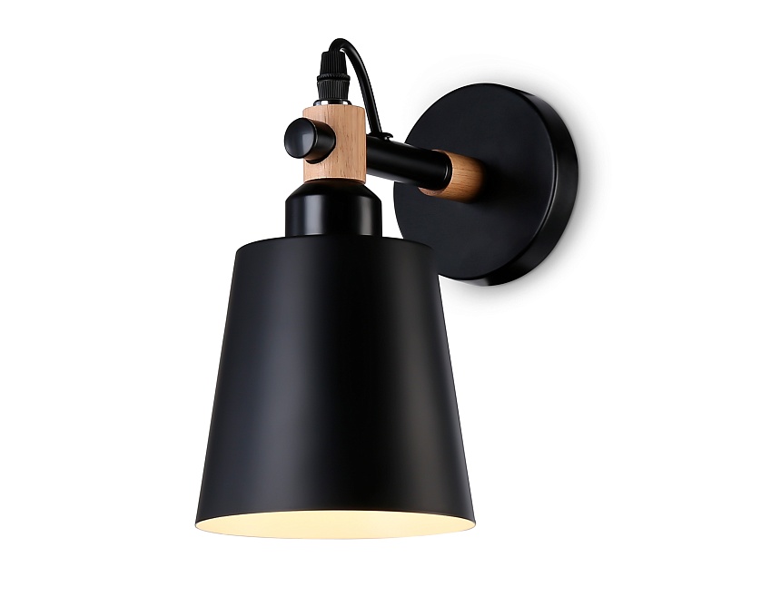 TR82213 BK/LW черный/светлое дерево E27 max 40W 230*130*190 TR82213 BK/LW черный/светлое дерево E27 max 40W 230*130*190