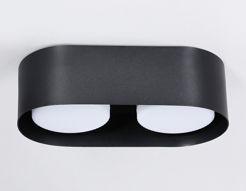 TN70821/2 BK черный GX53/2 max 12W 200*100*60