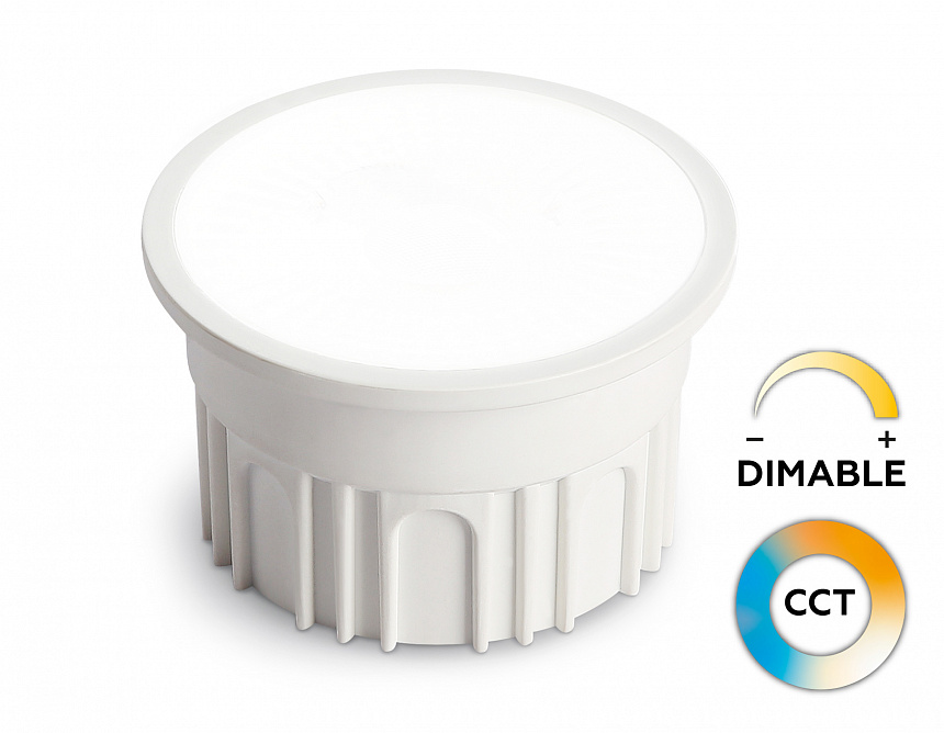 212510 Лампа LED MR16-DD 12W IC 220-240V 6400K 4000K 2700K CCT Memory Dimmer