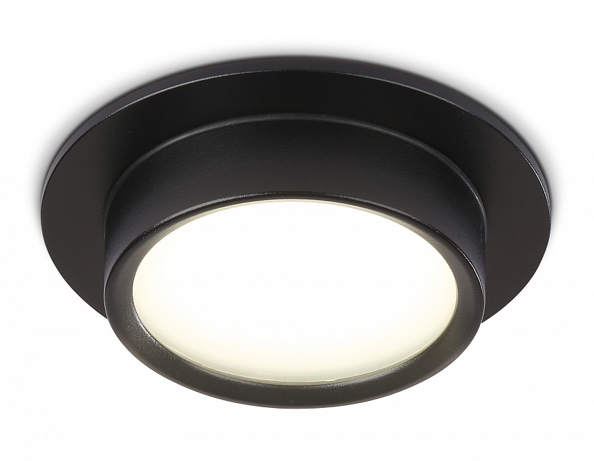 TN6735 BK черный IP44 GX53 D110*57