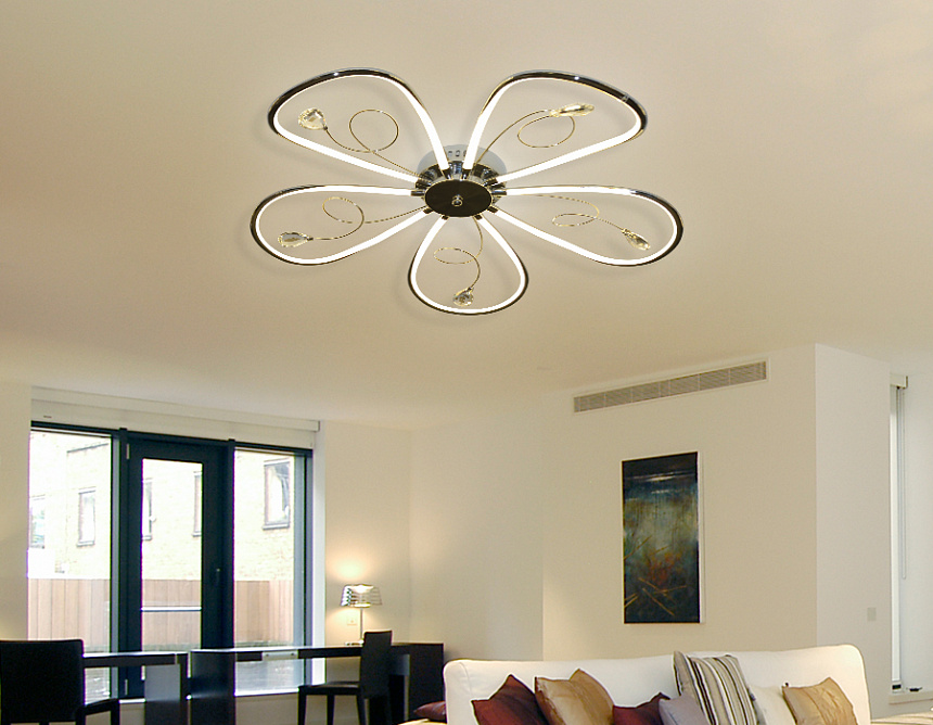 LC575/5 CH хром 65W 4200K 620*620*110 (Без ПДУ)