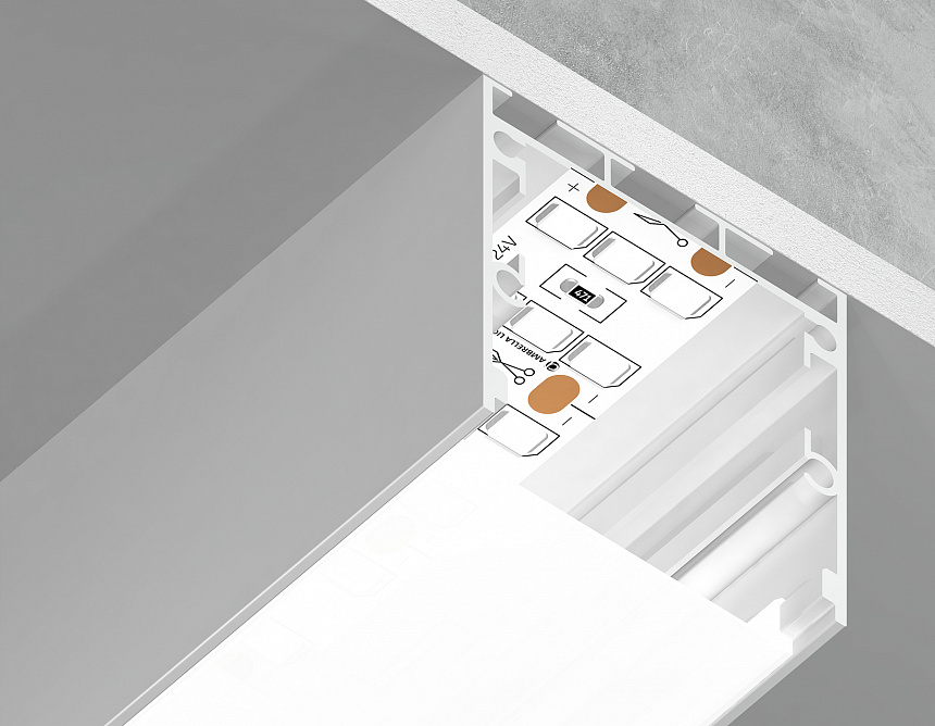 GP2550WH белый 2000*35*35