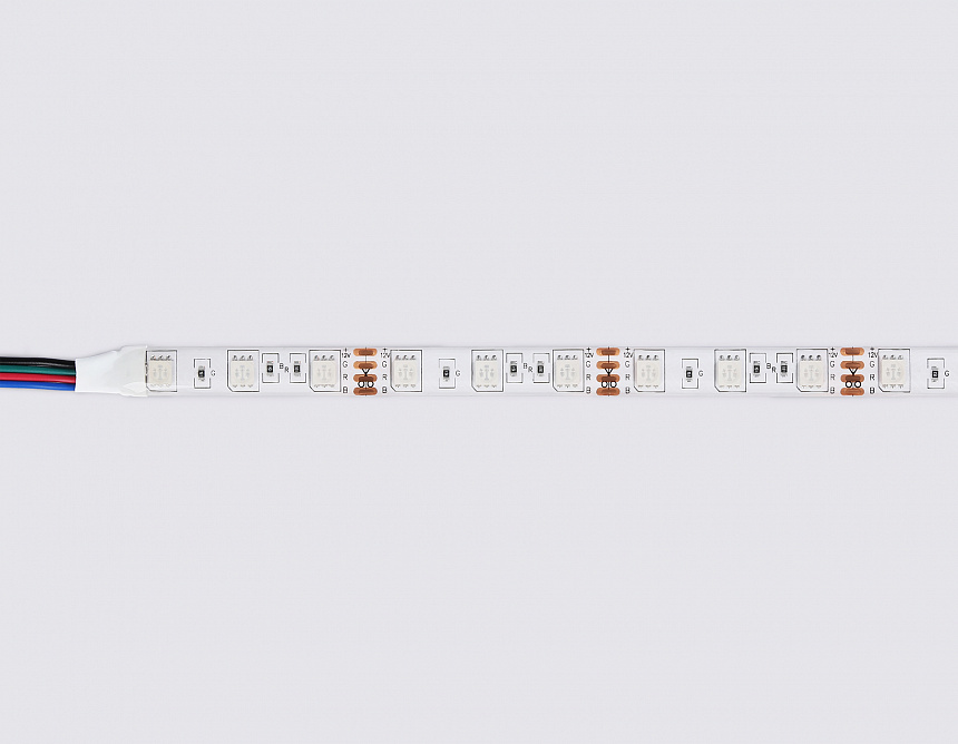 GS2502 5050 60Led/ 14.4W m/ 12V IP65 RGB/ 5000*10*2.87mm (4 конт.) комплект GS2502 5050 60Led/ 14.4W m/ 12V IP65 RGB/ 5000*10*2.87mm (4 конт.) комплект