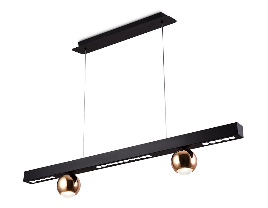 FL5956 BK/GD черный/золото 4200K 18W 1000*70*1200 (Без ПДУ)