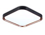 FZ1271 BK/PGD черный/розовое золото 27W 5000K 350*350*60 (Без ПДУ)