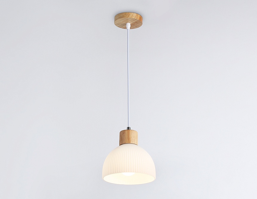 TR83133 LW/FR светлое дерево/белый матовый E27 max 40W D180*1040