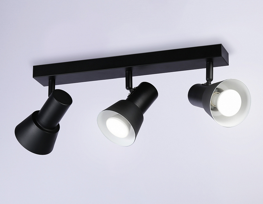 TA13122/3 BK/WH черный/белый GU10/3 max 12W 470*85*150