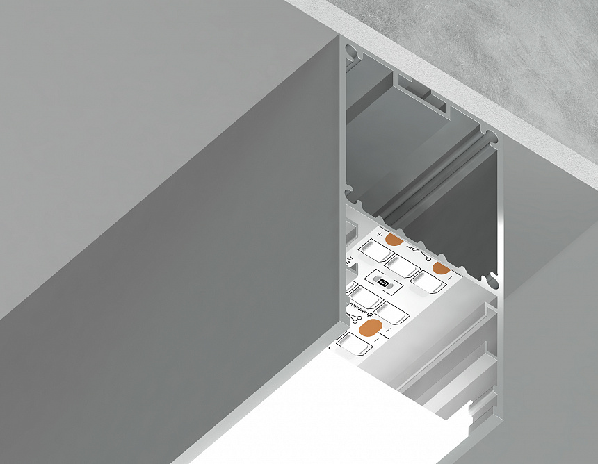 GP3000AL серебро 2000*35*67